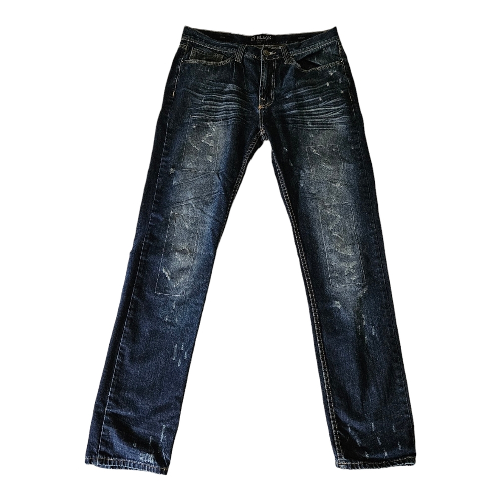 CJ Black Premium Jeans Men's Size 34X34 Slim Fit Distressed